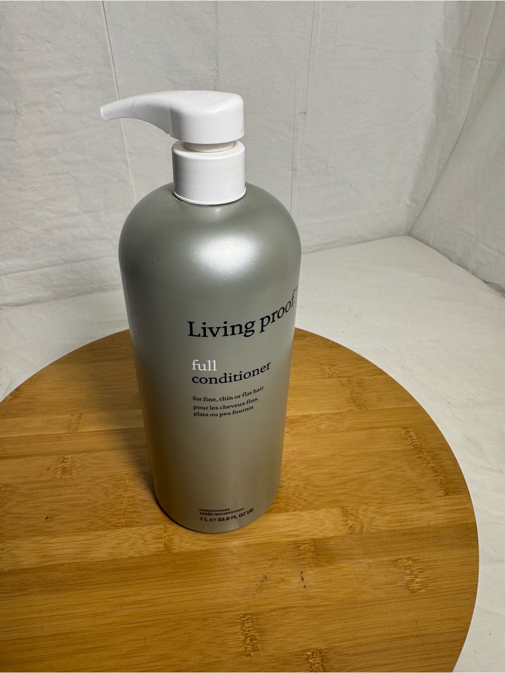 Living Proof Full Conditioner 33.8 fl oz 1L Fine Thin Flat Hair NEW Pump Bottle